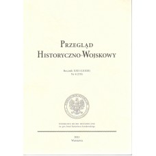 Przegląd Historyczno-Wojskowy Rocznik XXII (LXXIII), nr 4 (278)